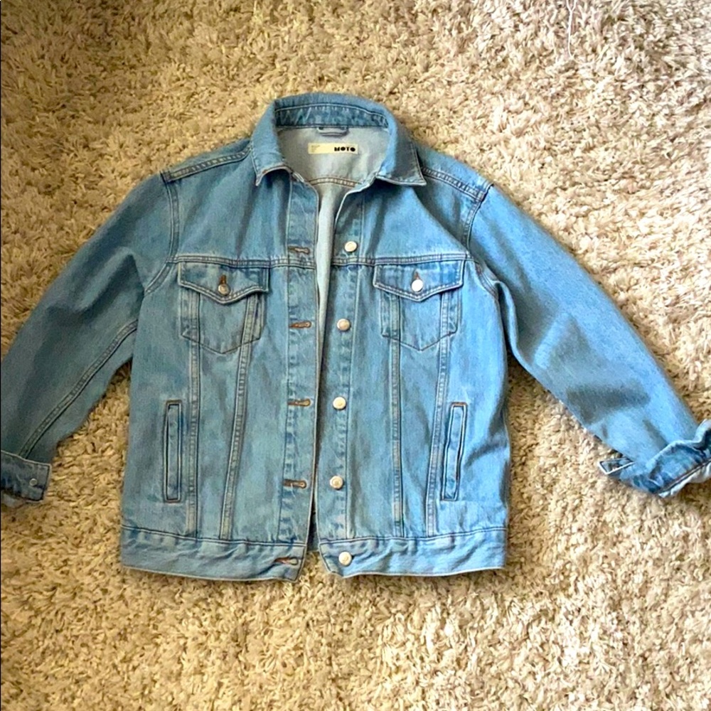 TopShop Oversized Jean Jacket